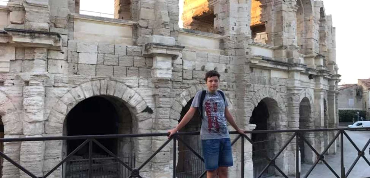 Alex Nedelcu, un elev cu care Călăraşiul se mândreşte FOTO Arhivă personală Alex Nedelcu