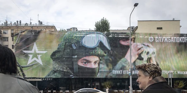Anunt de recrutare in Rusia FOTO EPA EFE jpg