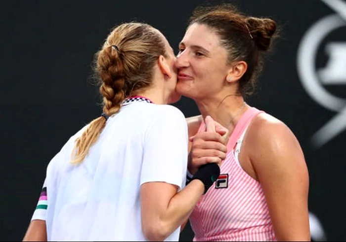 Irina Begu si Petra Kvitova sunt prietene de ani buniFoto: Guliver/ GettyImages