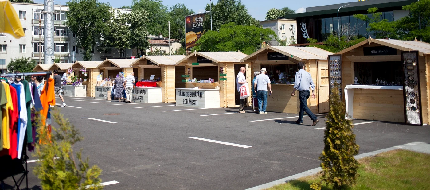 La Târgul de bunătăţi româneşti găseşti preparate tradiţionale