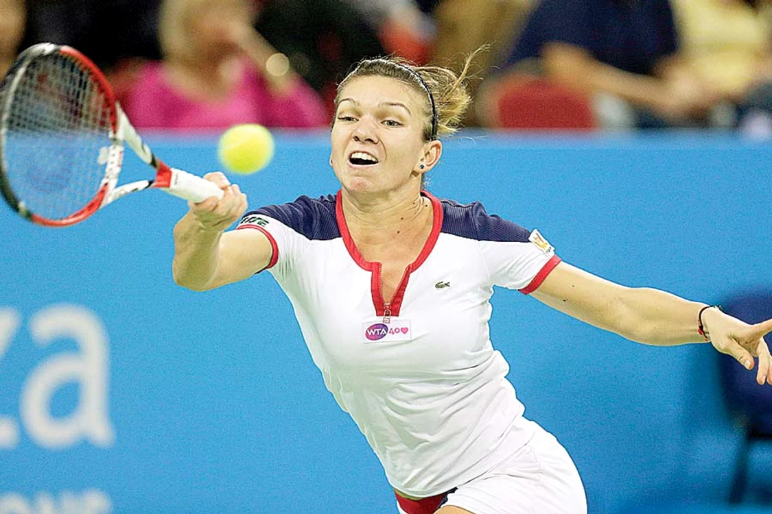 
    Simona Halep  a urcat până pe  locul 11 în lume  