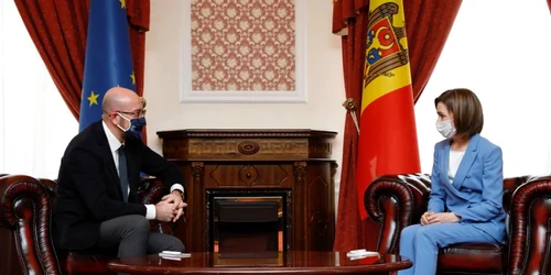 Charles Michel si Maia Sandu