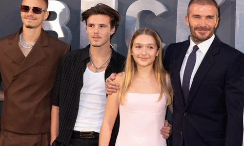familia Beckham  foto    jpg