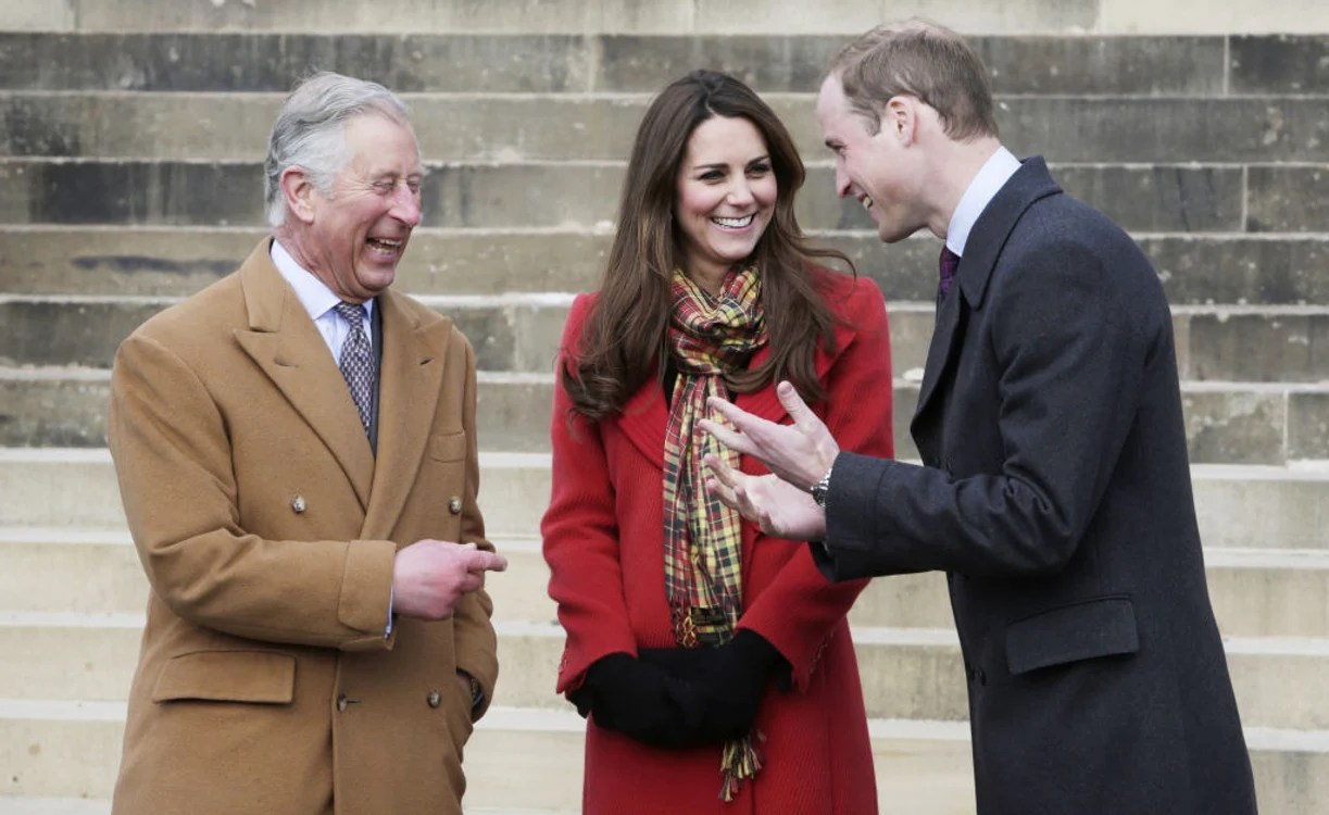 Regele Charles, Prințul William și Kate Middleton
