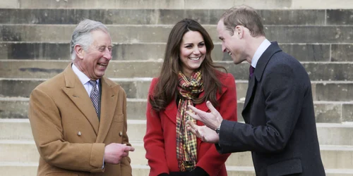 Charles alături de William si Kate FOTO Getty Images