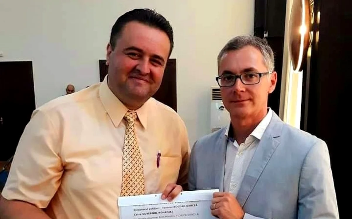 Bogdan Oancea si Stelian Ion foto FB Bogdan oancea