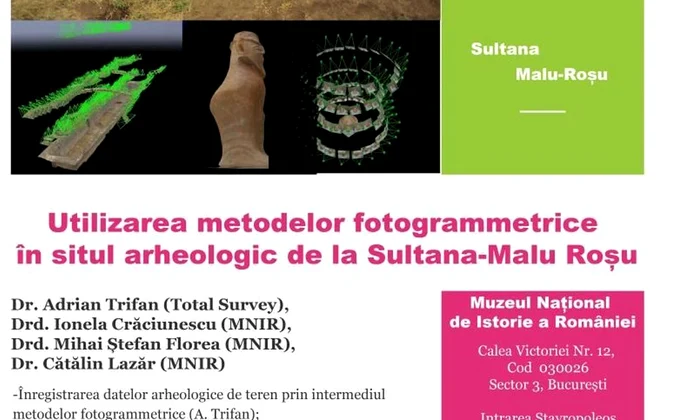 Utilizarea metodelor fotogrammetrice în situl arheologic de la Sultana Malu Roșu jpeg
