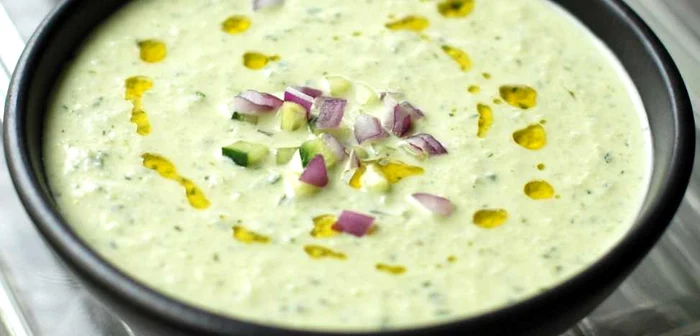 Supă rece de castraveţi cu iaurt. FOTO foodandwine.com