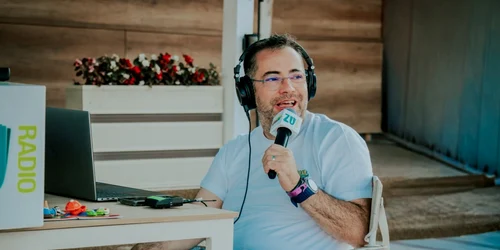Popescu Razvan de la Radio ZU FOTO Facebook/Popescu Razvan