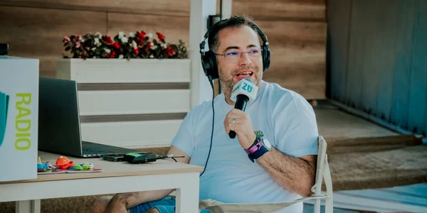 Popescu Razvan de la Radio ZU FOTO Facebook/Popescu Razvan