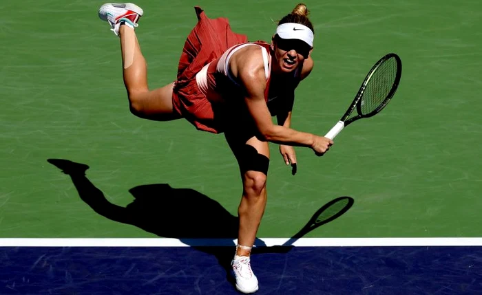 Simona Halep la Indian Wells (FOTO: Guliver/ Gettyimages)