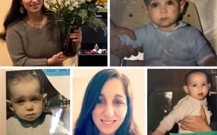 Mariana a postat mai multe fotografii pe Facebook în speranța că o vor recunoaște părinții biologici sau rudele