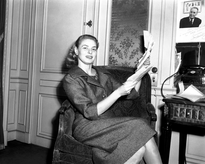 Ingrid Bergman o celebră actriţă care a provocat cele mai mari scandaluri sexuale din istorie
