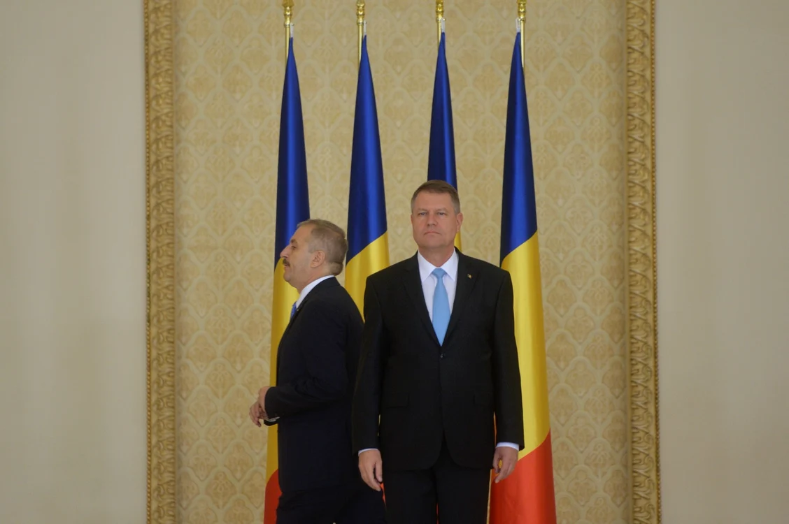 Vasile Dincu: Încercăm să ne explicăm cum gândește Klaus Iohannis Foto: Mediafax 