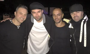 Smiley, alături de foștii colegi din trupa Simplu jpeg