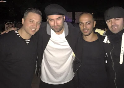 Smiley, alături de foștii colegi din trupa Simplu jpeg