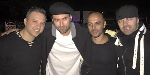 Smiley, alături de foștii colegi din trupa Simplu jpeg