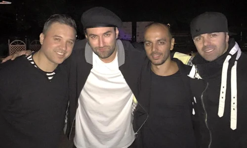 Smiley, alături de foștii colegi din trupa Simplu jpeg