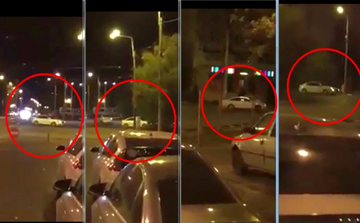 Etapele cursei pe contrasens a maşinii care a produs haos la Galaţi FOTO Captură video