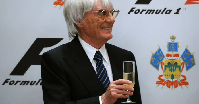 Bernie Ecclestone, magnatul Formulei 1. FOTO Mediafax