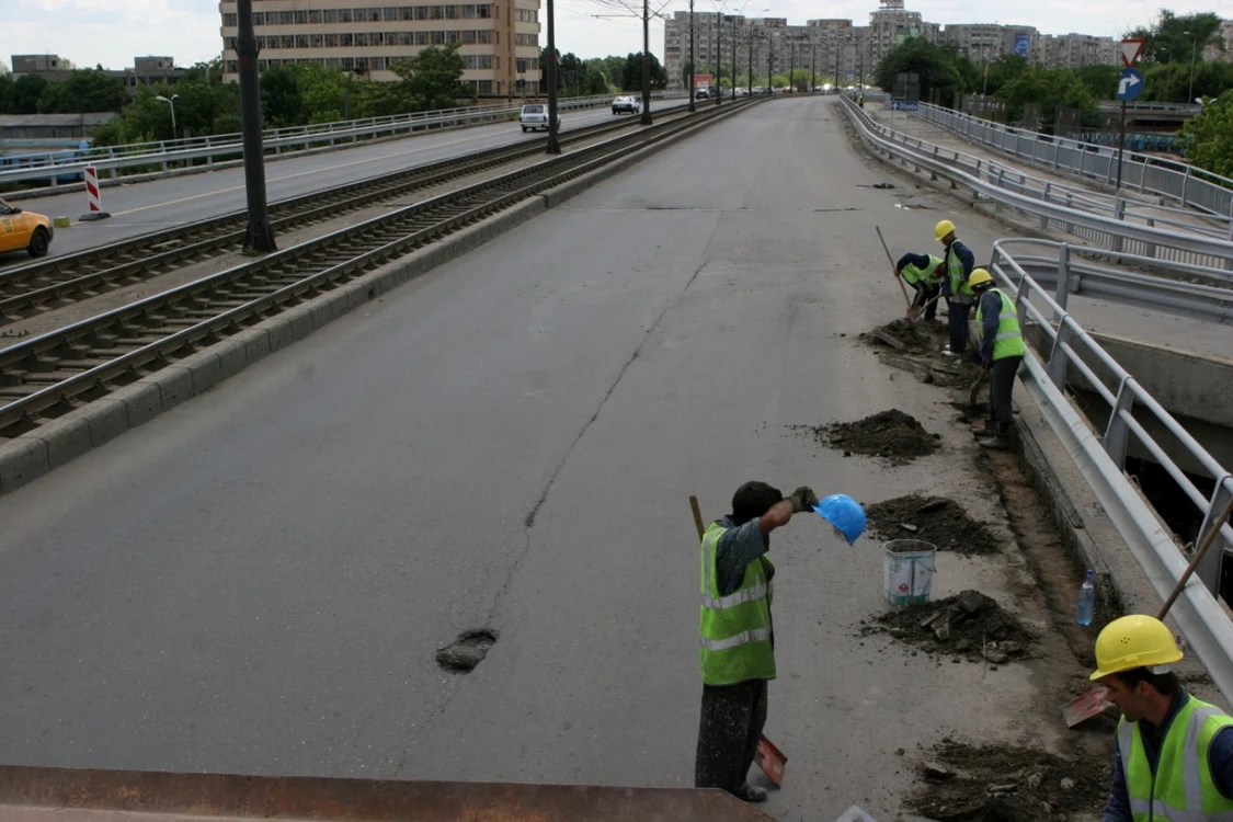 Lucrări de reabilitare la Podul Grant  FOTO Adevărul