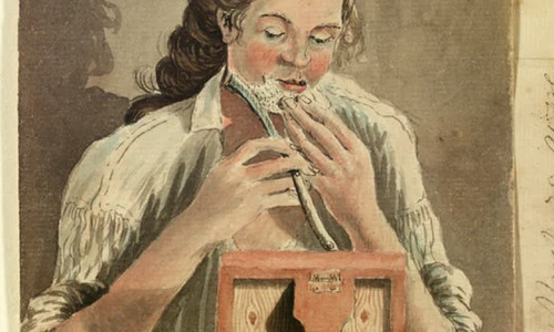 Pe muchie de cuţit: bãrbieritul în secolul al 18 lea png