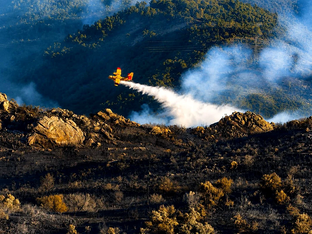 Incendii Franța FOTO IGSU