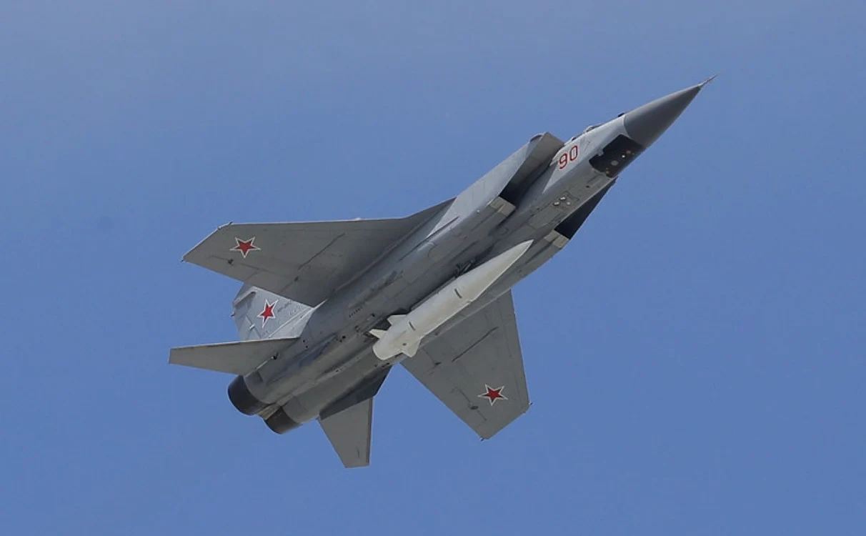 Avion MIG 31 FOTO: EPA EFE