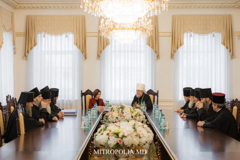 Lidera de la Chișinău, întrevedere cu Mitropolia Moldovei, sub Patriarhia Moscovei: ,,Abordate subiecte de actualitate”