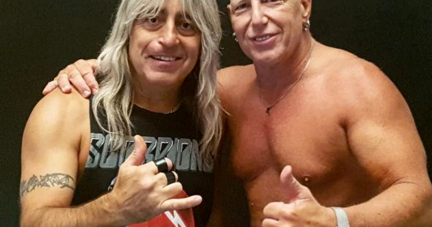 mike terrana si micky dee scorpions