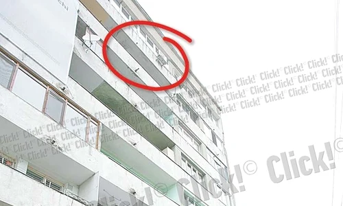 Zubair Muhammad  n a știut istoria tragică  a apartamentului  când l a închiriat (Foto: Sever Gheorghe) jpeg