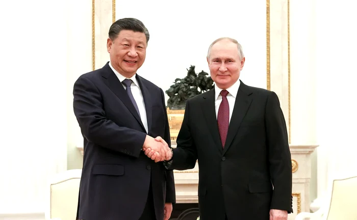 Xi Jinping și Vladimir Putin au o alianță mai mult pe hârtie. FOTO Profimedia