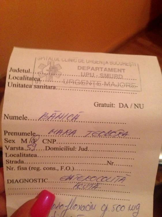 Diagnostic Mara Bănică