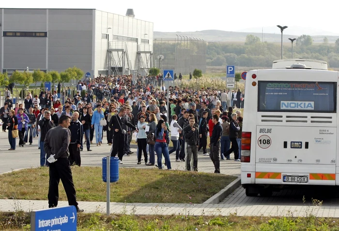 Fabrica Nokia de la Jucu s-a închis în 2011, moment în care era al doilea exportator al ţării  FOTO Reuters