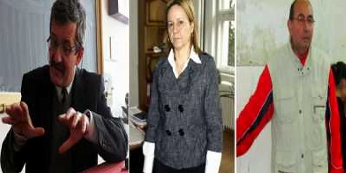 Dan Sârbu Motântău, Camelia Selmerean şi Dan Heredea (de la stânga la dreapta) 
