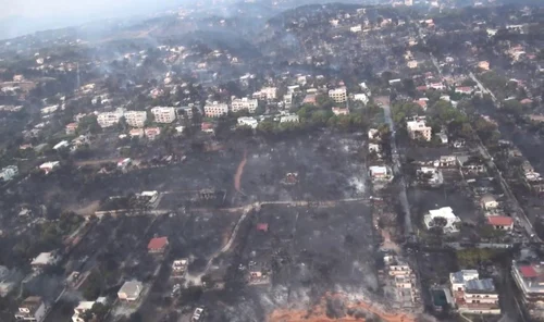 Incendii Grecia / FOTO AFP / 25 iul 2018