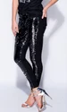 jeans skinny negru cu paiete black wow jpeg