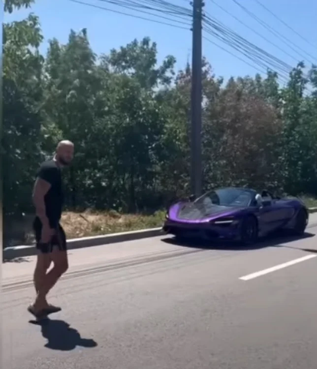 Noua mașină a lui Andrew Tate, un bolid sport Maclaren