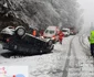 Accident pe Valea Lotrului în Malaia Vâlcea pe DN7A Sursă ISU Vâlcea jpeg