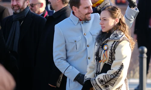 Principele Nicolae, alături de soția sa, Alina Binder jpeg