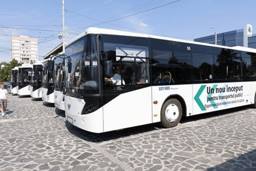 Autobuzele din Iaşi, dotate anti-accident. Sistemul este o investiţie de un milion de euro