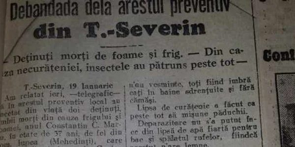 articol ziar vechi 