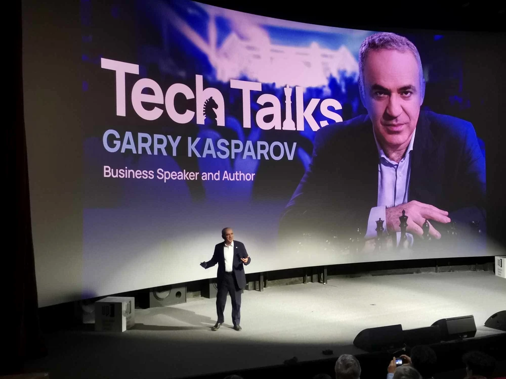 Garry Kasparov la Tech Talks FOTO Ștefan Both
