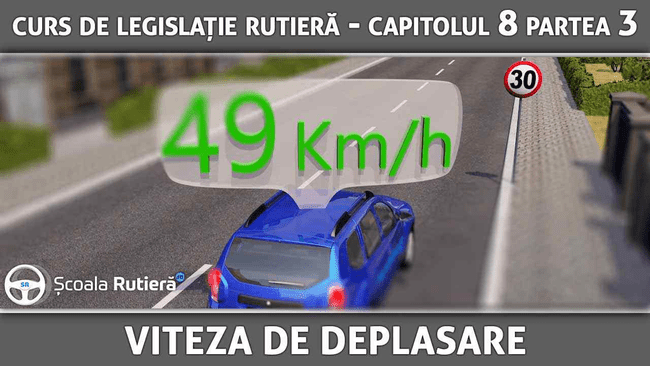 Cu cât crește riscul de accident pentru fiecare 5 km/h în plus 