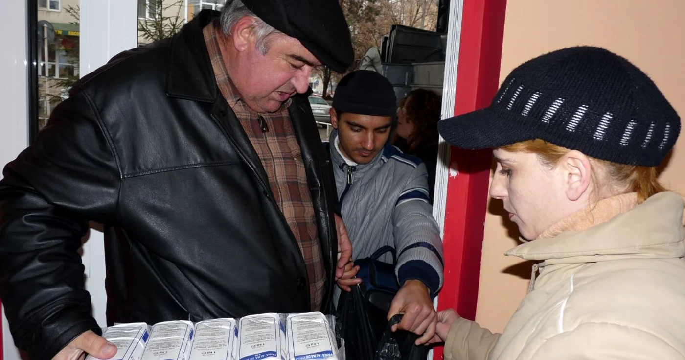 Ion Vasilescu şi-a  ridicat ajutoarele de centrul din piaţa Ceair