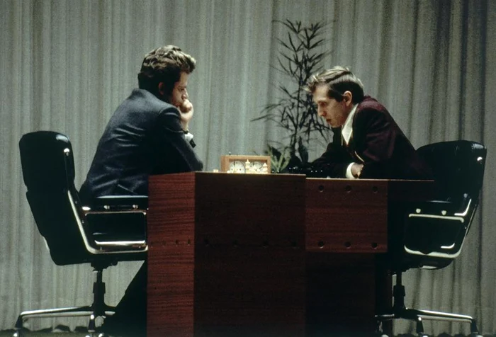Spassky și Fischer, la meciul din 1972