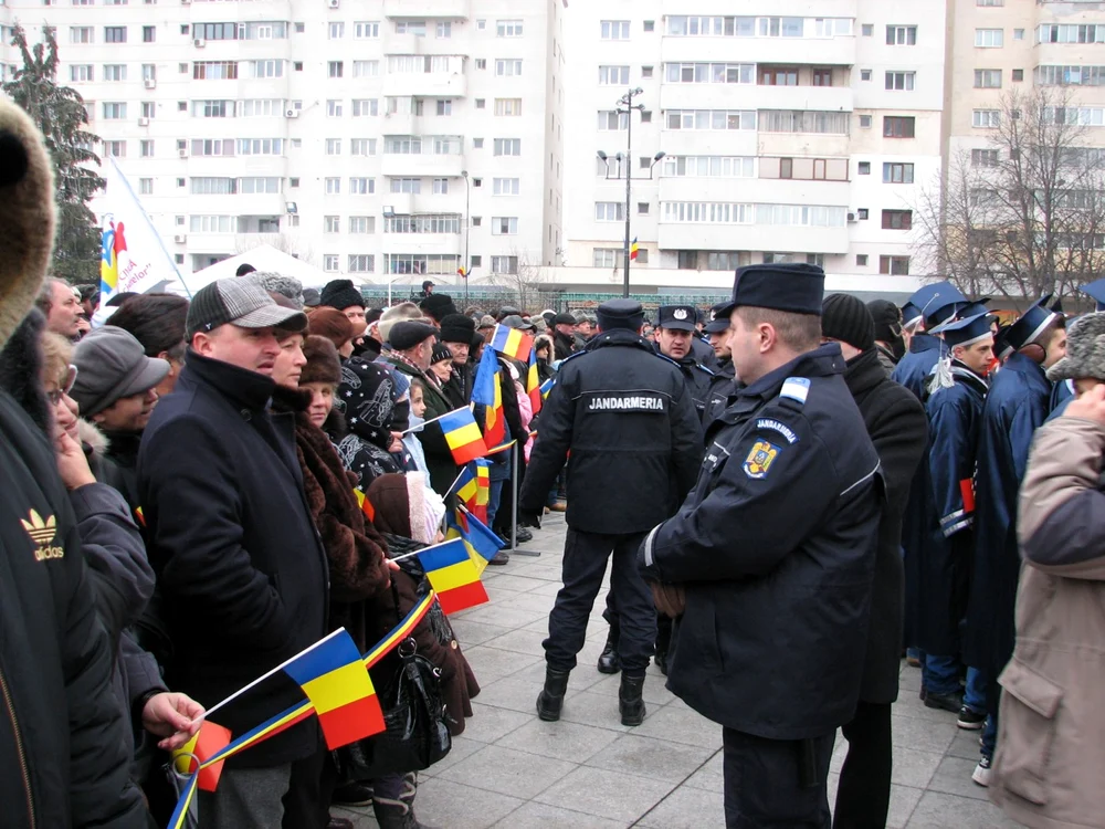 Jandarmii vor asigura liniştea publică