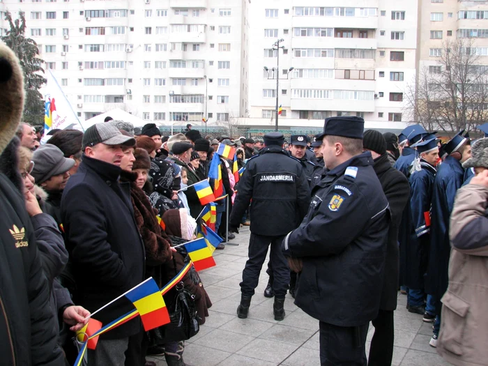 Jandarmii vor asigura liniştea publică