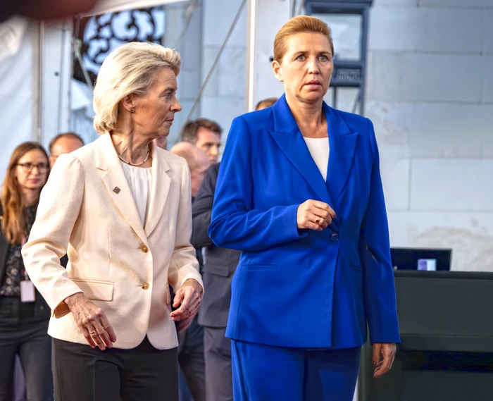 Mette Frederiksen  cu oaspeții, Profimedia (1) jpg