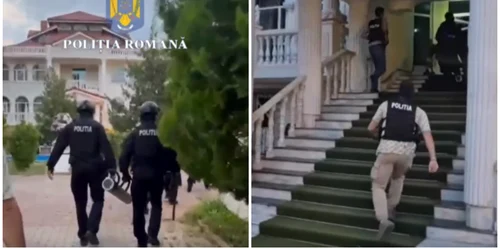 11 percheziții în București, Ilfov și Galați, clanul fabian foto captura video DGPMB